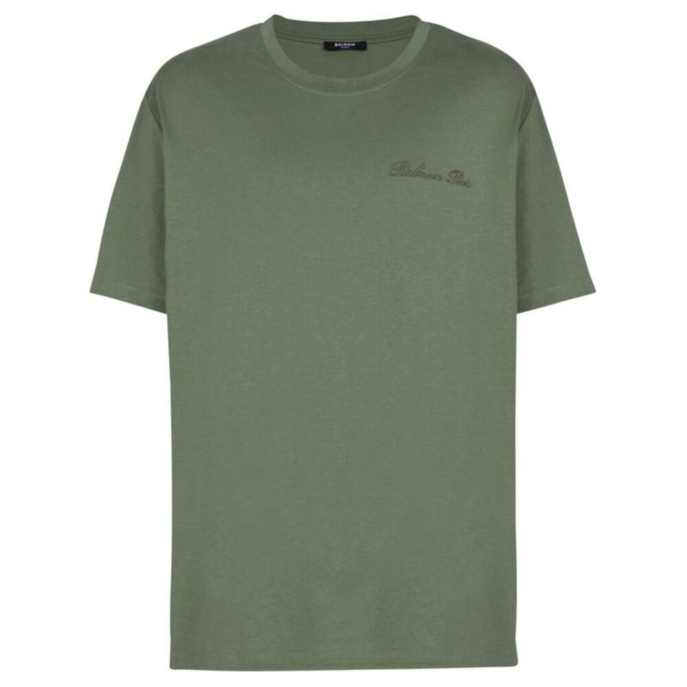Balmain Men T-Shirt With Embroidery